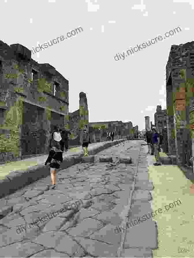 A View Of Pompeii's Ruins, Showcasing Preserved Streets, Houses, And Public Baths. Rome And Environs: An Archaeological Guide