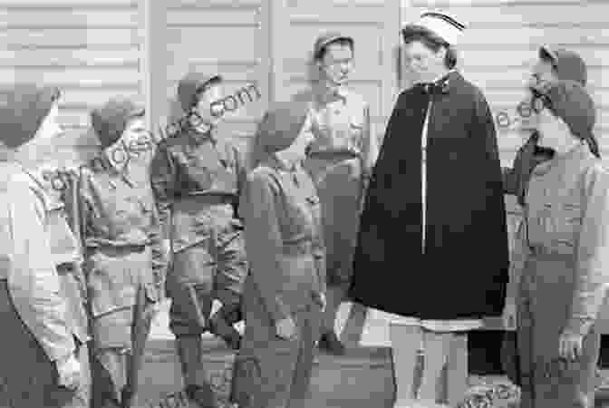 A World War II Nurse Helps A Soldier Walk. The Anzac Girls: The Extraordinary Story Of Our World War I Nurses
