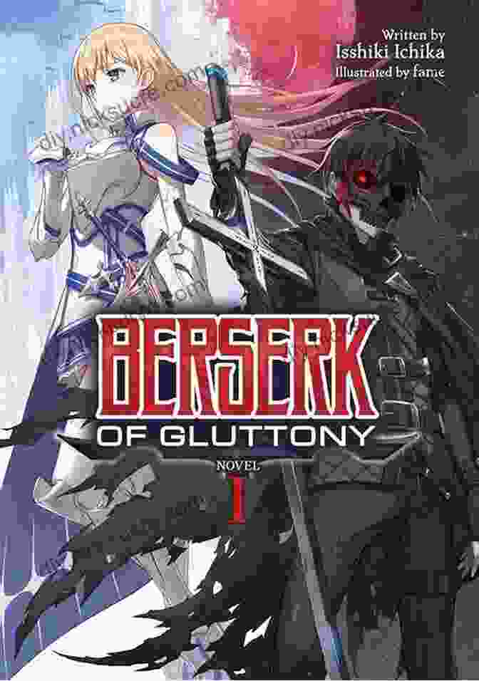 Berserk Of Gluttony Light Novel Vol. 1 Cover Art Featuring Fate Graphite Standing In A Field Of Monsters Berserk Of Gluttony (Light Novel) Vol 2