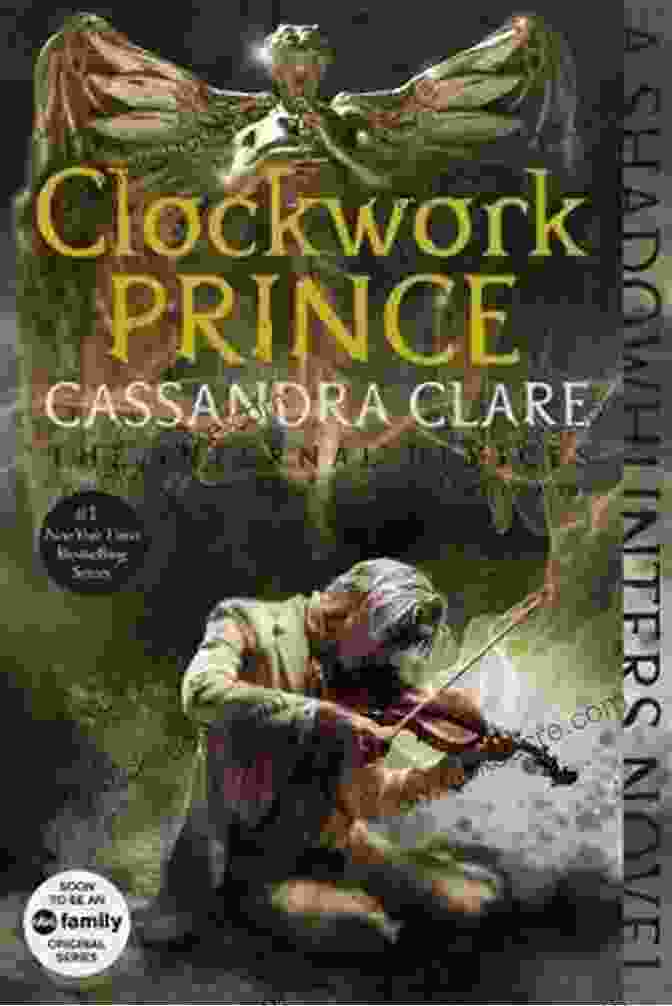 Clockwork Prince Book Cover Featuring A Young Woman In A Flowing Red Dress, Surrounded By Gears And Clockwork Mechanisms Clockwork Prince (The Infernal Devices 2)