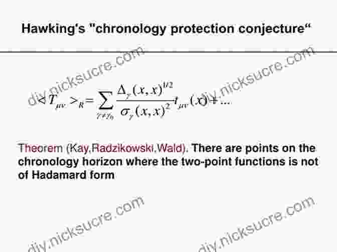 Diagram Illustrating The Hawking Chronology Protection Conjecture Time Travel: Ten Short Lessons (Pocket Einstein Series)