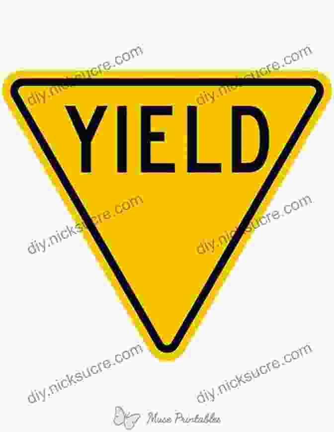 Image Of A Yellow Yield Sign 250 Missouri DMV Practice Test Questions