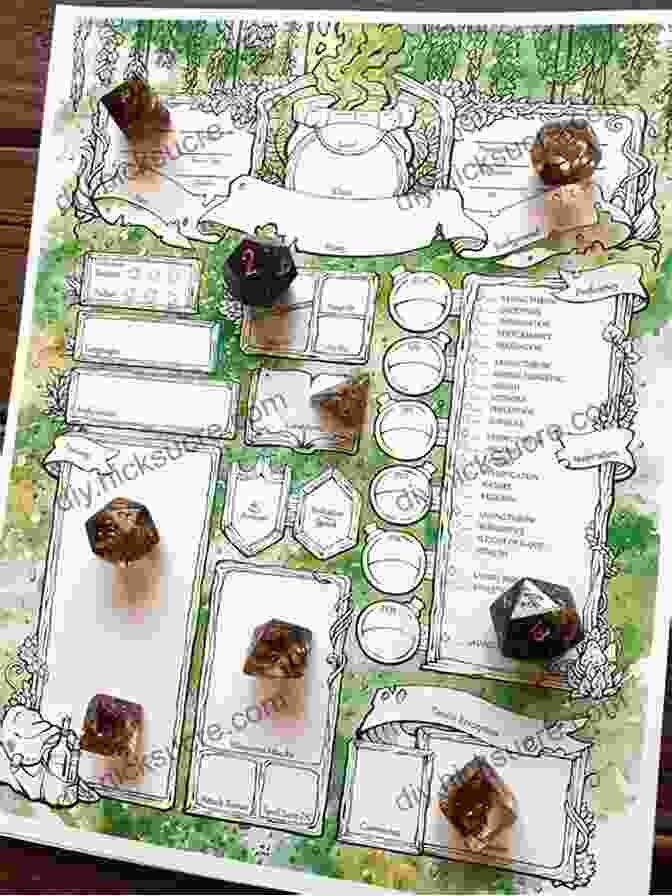 Image Of Dice And Character Sheets The Ultimate Game Master S Guide To Random Encounters (Cthulhu S Revenge): The Complete Reference Handbook For Creating Your Own Custom Game World With Prompts Players Game Artifacts Maps More