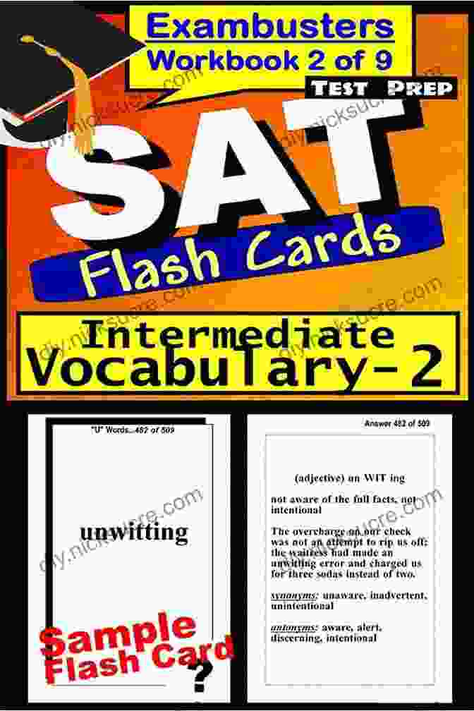 SAT Test Prep Intermediate Vocabulary Review: Exambusters Flash Cards Workbook SAT Test Prep Intermediate Vocabulary 2 Review Exambusters Flash Cards Workbook 2 Of 9: SAT Exam Study Guide (Exambusters SAT)