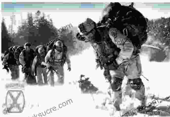 World War II 10th Mountain Division Ski Troops On A Mountain Ridge Climb To Conquer: The Untold Story Of WWII S 10th Mountain Division Ski Troops