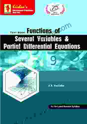 TB Functions Of Several Variables And Partial Differential Equations Edition 2 Pages 222 Code 1216 Concept+ Theorems/Derivation + Solved Numericals Exercise Text (Mathematics 55)